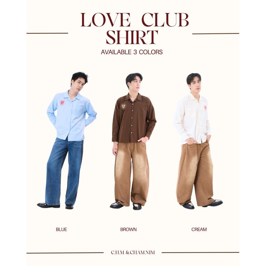 LOVE Club Shirt (690.-)