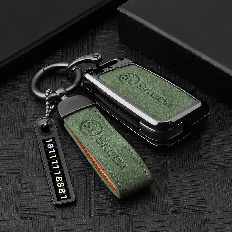 Skoda Key Case Skoda yti Octavia Fabia Superb octavia Citigo รถรีโมทคอนโทรล Key Case