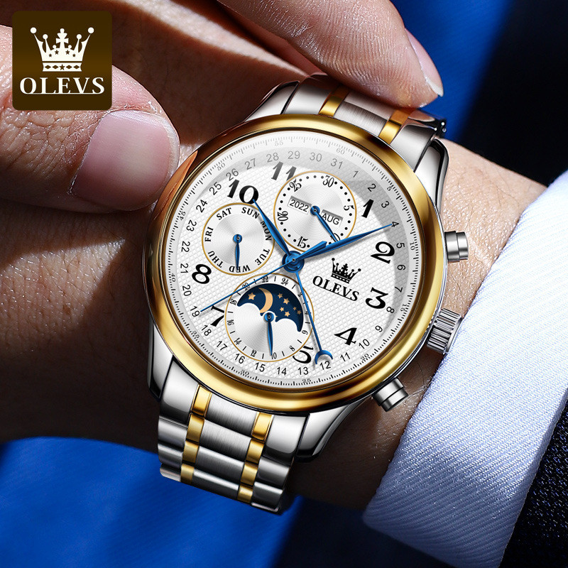 Oris watches, fully automatic mechanical watches for men, multifunctional casual business men's watc