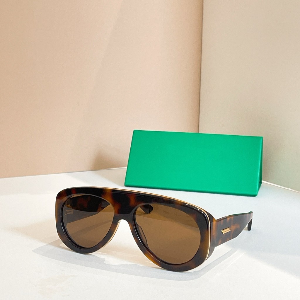 BV1362S Light luxury toad-shaped frames, Rihanna's European and American runway look BO Trendy brand