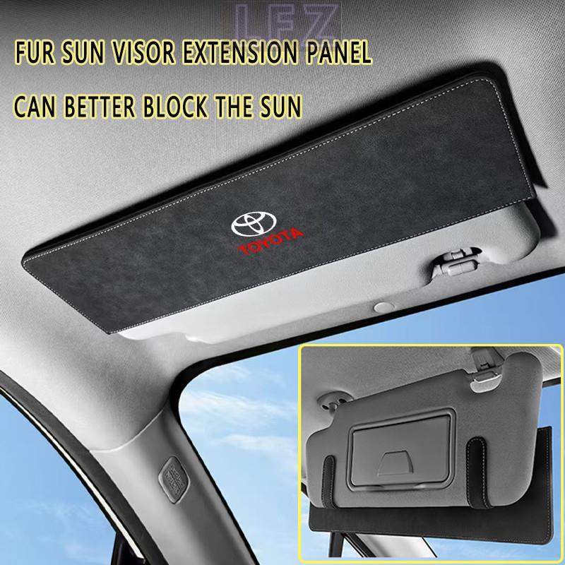 Toyota รถยนต์หนังนิ่ม Sunscreen ส่วนต่อขยาย Barrier ดวงอาทิตย์อุปกรณ์ตกแต่งภายในเหมาะสำหรับ Toyota P