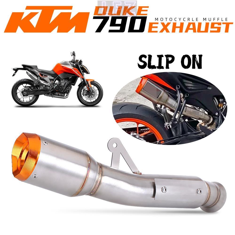 สําหรับ KTM DUKE 790 DUKE 890 รถจักรยานยนต์ไอเสียระบบ Escape 790 DUKE ไอเสีย duke 890 ท่อไอเสีย
