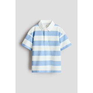 H&M(เอชแอนด์เอ็ม) เสื้อโปโลแขนสั้นสไตล์รักบี้ Boys Short-sle…