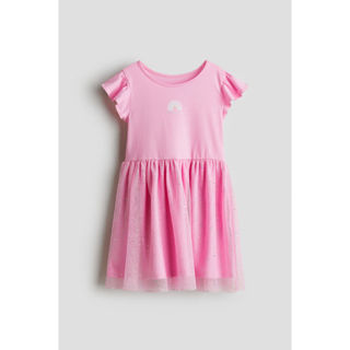 H&M(เอชแอนด์เอ็ม) เดรสจอร์ซีย์กระโปรงทูล Girls Tulle-skirt j…