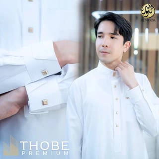 โต๊ปแขนยาวแบรนด์ AL NOOR รุ่นพรีเมียม เนื้อผ้าคุณภาพดี ทรงคอตั้ง งานตัดเย็บเนี้ยบ AF51วาริสมุสลิม