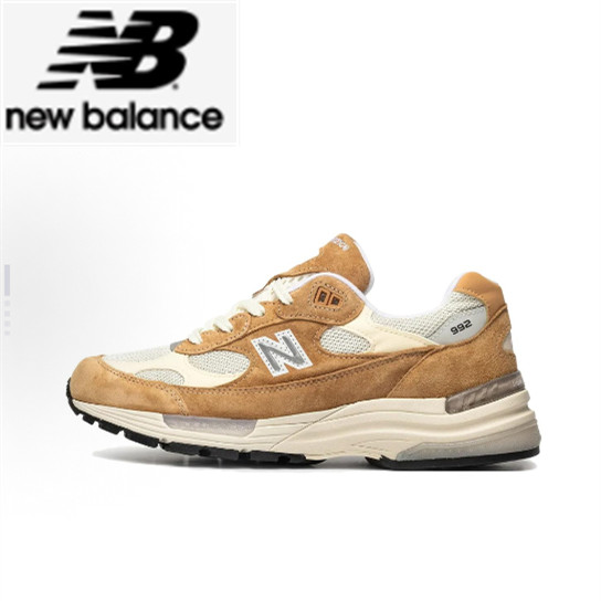 New Balance NB 992 Low cut Brown Beigeของแท้ 100 %