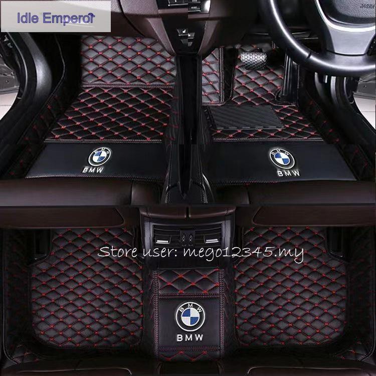 พรมหนัง กันน้ํา สําหรับรถยนต์ BMW F10 F30 GT F34 E39 E60 E90 G20 G30 พรมปูพื้นรถยนต์ พรม พรมหนังเข้า