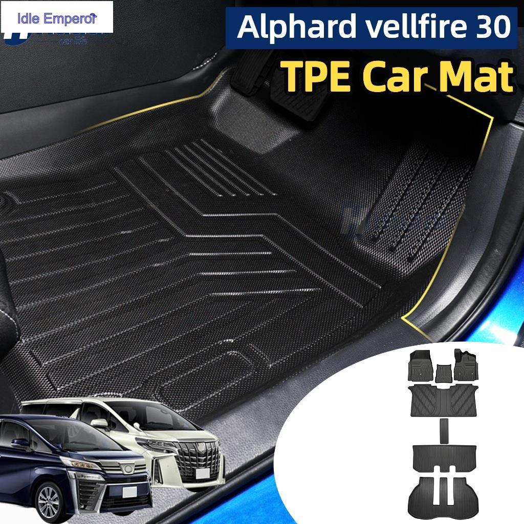 3d เสื่อรถ alphard 30 vellfire 30 (2015-2022) พรมรถยนต์ agh30 anh30 TPF พรมปูพื้นรถยนต์ พรมพรมปูพื้น