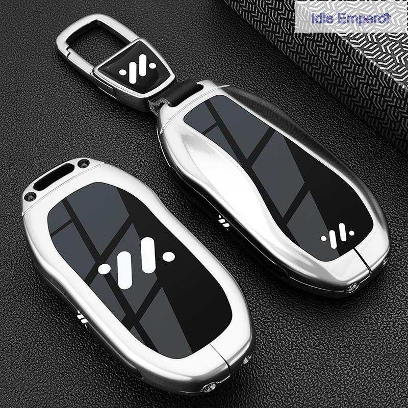 24/25 โมเดล MG IM6 เคสกุญแจ IM5 เอกสิทธิ์ 2025 โมเดลใหม่ L7 LS6 LS7 L6 IM6 การปรับเปลี่ยนเปลือกโลหะการ์ดแบบเต็มฝาครอบ