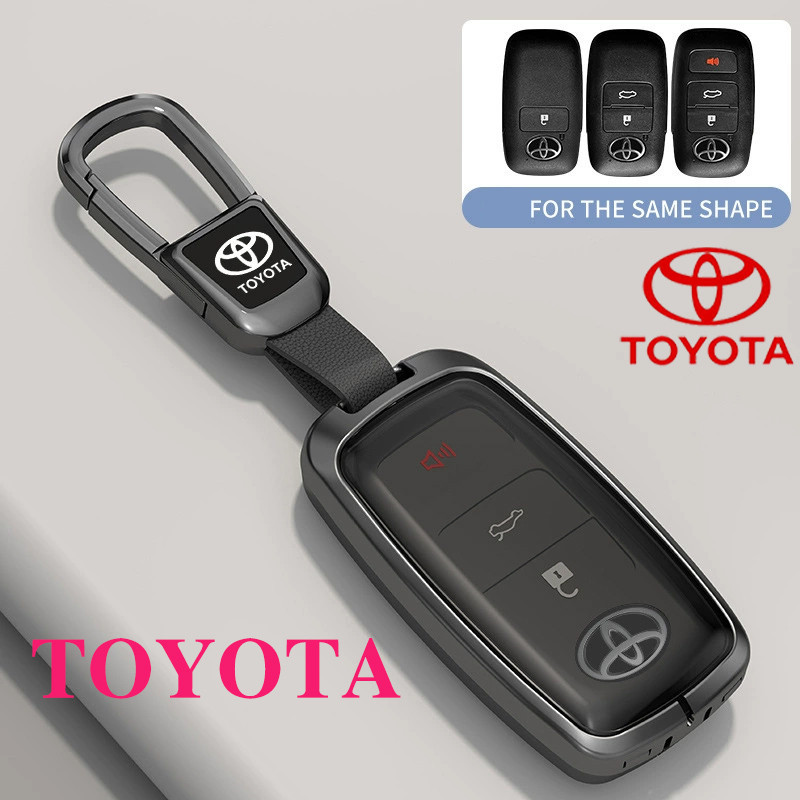 Toyota Car transparent Key Case Toyota Key Cover สําหรับ Toyota YARIS/raize/avanza/yaris ativ/YARIS 