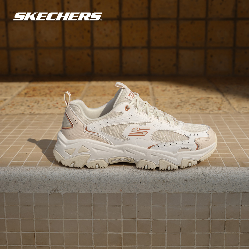 Skechers สเก็ตเชอร์ส รองเท้าเทรลผู้หญิง Women Outdoor D'Lites Hiker Río Banano Trail Shoes - 180108-NAT