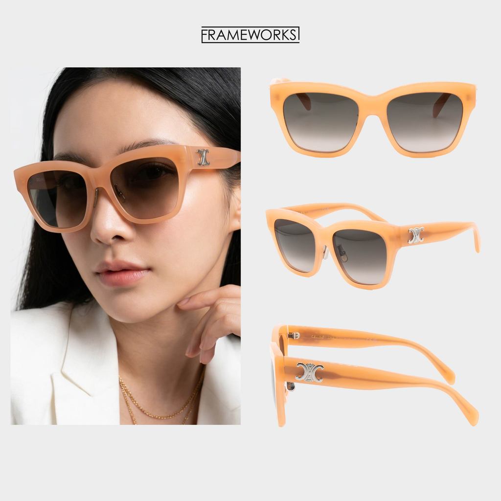 CELINE TRIOMPHE 09 แว่นกันแดด รุ่น CL40253F | แท้ มือหนึ่ง กล่องและอุปกรณ์ครบ