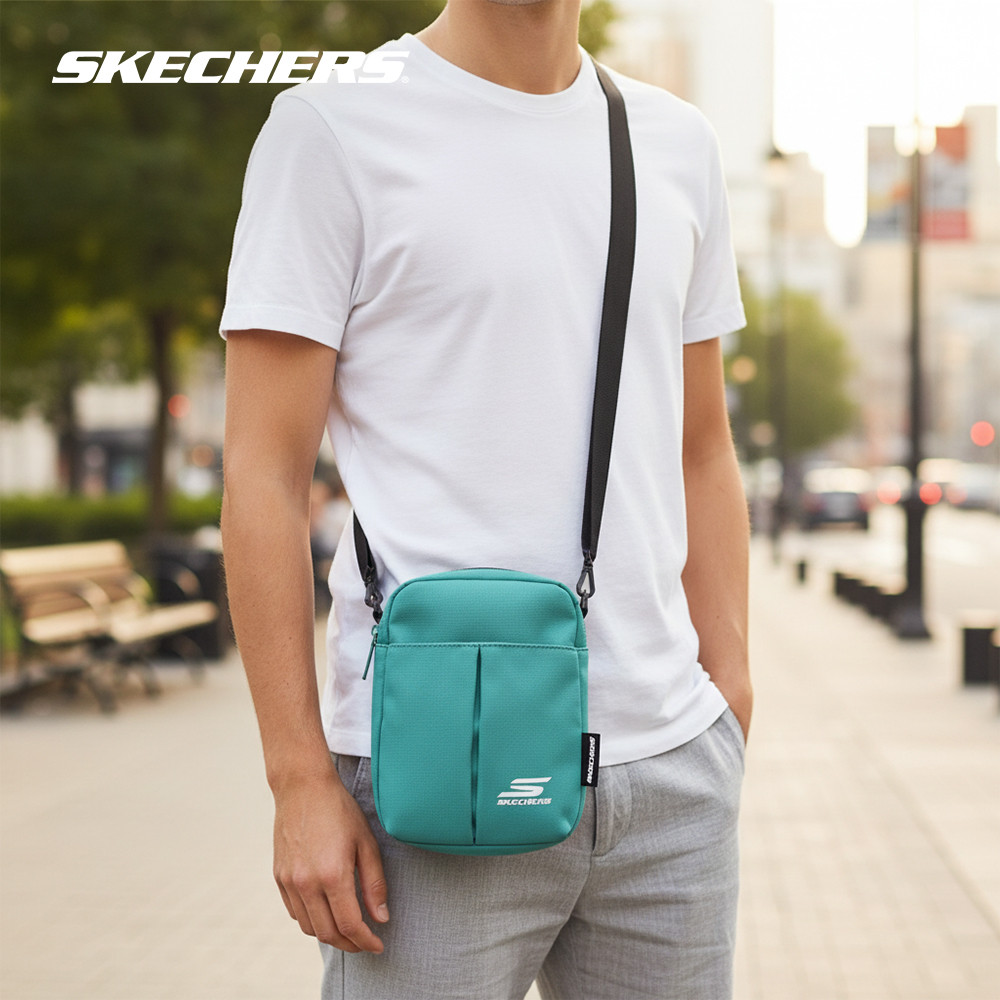Skechers สเก็ตเชอร์ส กระเป๋าสะพายข้างยูนิเซ็กส์ Unisex Cross Body Bag Accessory - SP325U478-05KX