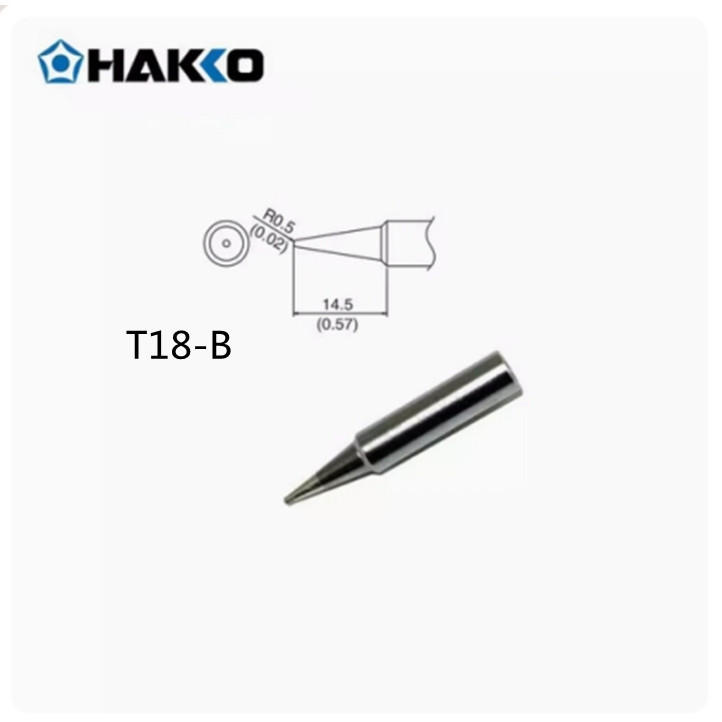 สถานีบัดกรี HAKKO FX888D ของญี่ปุ่น ปลายหัวแร้งเฉพาะ T18-B D T18-K