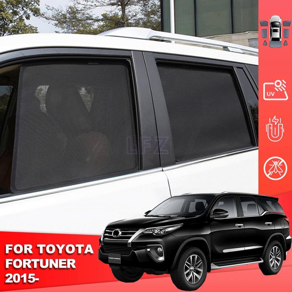 ม่านบังแดดแม่เหล็ก ติดกระจกหน้า และหลังรถยนต์ สําหรับ Toyota Fortuner SW4 2016-2022