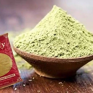 Lovely Natural Henna เฮนน่าหมักผม ปิดหงอก บำรุงผม เพิ่มน้ำหนักผม ผงเฮนน่าแท้ 100% เฮนน่าอินเดีย 100g/200g 9(herbs)