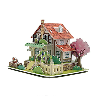 จิ๊กซอว์โมเดล จิ๊กซอว์โมเดลบ้าน จิ๊กซอว์สามมิติ จิ๊กซอว์กระดาษ 3D Jigsaw Puzzle