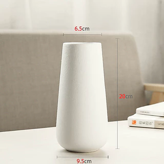 แจกันดอกไม้ Vase Ceramics ตกแต่งแจกันเซรามิกที่เรียบง่ายให้สวยและทันสมัย