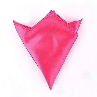 ผ้าเช็คหน้า Satin Handkerchief For Men Candy Color Mens Suits Pocket Square Business Chest Towel Hanky Suit Napkin Solid