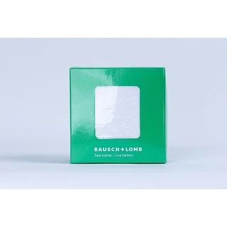 [สินค้าของแถม] Bausch & Lomb ผ้าขนหนูสีขาว
