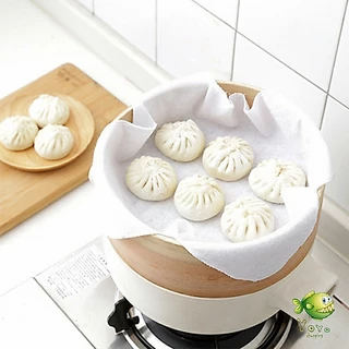 YOYO ผ้าขาวบาง(เล็ก) สำหรับนึ่งอาหาร สามารถซักแล้วนำกลับมาใช้ใหม่ได้ Steamer mat