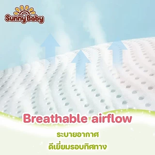 [ซื้อ 1 แถม 1! รวม 2 แพ็ค] Sunny Baby Soft&Dry Baby Pants กางเกงผ้าอ้อมเด็ก ไซส์ S-XXXL (x2แพ็ค)