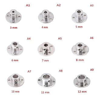 ข้อต่อเพลามอเตอร์ คัปปลิ้งเพลา coupling เพลามอเตอร์ coupler3/4/5/6/7/8/10/11/12mm