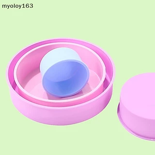 Myoloy 1 ชิ้น แม่พิมพ์ซิลิโคนทรงกลมขนาดเล็กสำหรับอบเค้ก ทำมูส ฟองดอง ขนมอบ ขนมหวาน เยลลี่ อุปกรณ์ครัว TH