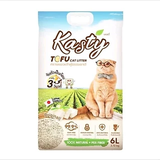 ทรายแมว Kasty(แคสตี้) ขนาด6ลิตร (ส่งด่วน)