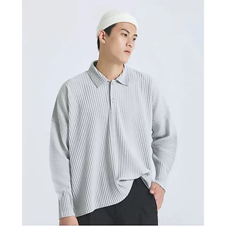 มิยาเกะ จีบเสื้อผ้าผู้ชายข้อบกพร่องทุกชนิดของฤดูใบไม้ร่วงเสื้อกางเกงหลากหลายขนาดเล็กออกไม่ตรงกันปกติสวมใส่จิตใจไม่ยิง
