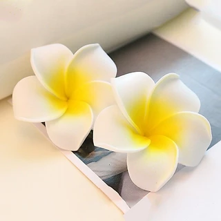 🔥🌹ดอกไม้ปลอมลีลาวดี 7cm มี2แบบ Plumeria Fake Flower 7cm 2 types HUA