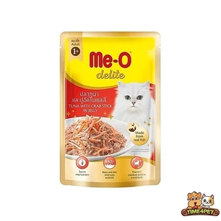 (ยกโหล 12ซอง) Me-o delite อาหารเปียก มีโอ ดีไลท์ ขนาด 70 กรัม