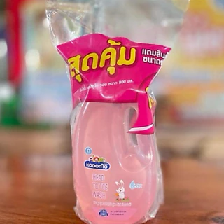[แพ็คคู่สุดคุ้ม 1+1] โคโดโม เฮดทูโท วอช สำหรับเด็กแรกเกิด ขนาด 720-800×2 มล. (2 ขวด)