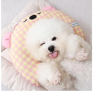 [🚚 พร้อมส่ง] หมอนสัตว์เลี้ยง ถอดปลอกได้ Lindy Plaid Pet Pillow หมอนรองคอแมว สัตว์เลี้ยง หมา