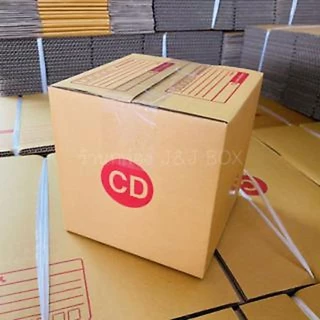 กล่องไปรษณีย์ เบอร์ CD ขนาด 15×15×15 ซม. กล่องพัสดุฝาชน แพ็ค 10 ใบ หนา 3 ชั้น ราคาส่ง พร้อมส่ง Qbox7 ล็อต 436