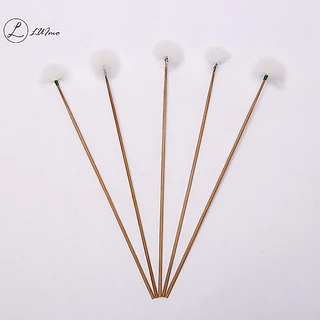 LUImo 5 ชิ้น Goose Earpick Wax Remover Earpicking ทําความสะอาดหู Stick Health Care ใหม่