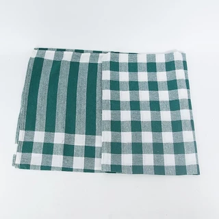 ผ้าขาวม้าผ้าทอบ้านไร่ ตรารถไฟ เนื้อดี สีไม่ตก ขนาดใหญ่ทอพิเศษเย็บขอบแล้วเวอร์ชั่นตารางใหญ่และเล็ก