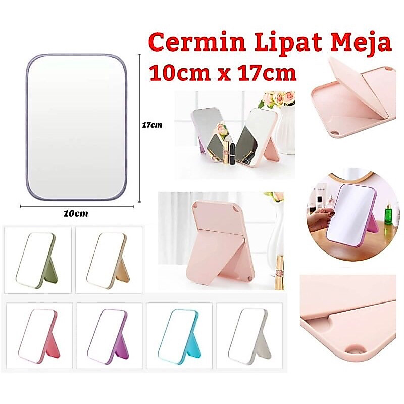 FOLDING TABLE MIRROR/MINI FOLDING TRAVELING MIRROR