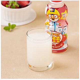 PORORO DRINK 24 ขวด รสสตรอว์เบอร์รี่ โปโระโระ น้ำผลไม้เกาหลีเด็ก เครื่องดื่มเกาหลี 뽀로로