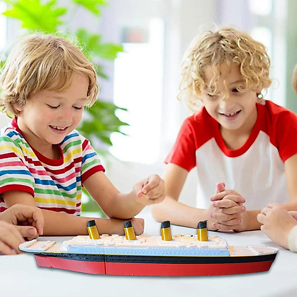 PIN品·Split In Half Titanic Bath Boat And Pool Toy, Break In Half RMS Titanic Toys