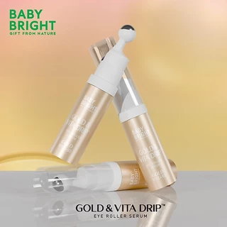 Baby Bright โกลด์แอนด์วิต้าดริปอายโรลเลอร์เซรั่ม 10ml เบบี้ไบร์ท