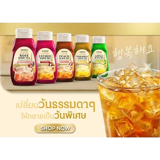 [TeaTime] คุ้มที่สุด 🔥 ทีทาม ไซรัปคีโต ไซรัปหญ้าหวาน 0 kcal น้ำเชื่อมหญ้าหวาน