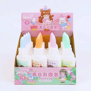 🎀กล่อง 16 หลอด🎀(9073,9901,9078,2106,2109) ✏️DOMINIC กาวลาเท็กซ์ 40 ml. กาวสีขาวสำหรับงานฝีมือล้างทำความสะอาดได้