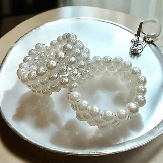 [พร้อมส่งทันที] กำไลข้อมือมุข แบบสปริง **กำไลมุข 3แถว** เครื่องประดับชุดไทย ชุดไทยเด็ก กำไลมุข ลอยกระทง สงกรานต์