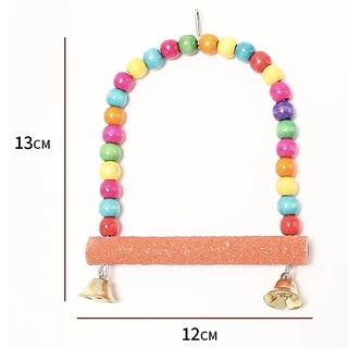 H-42 คอนลับเล็บ ชิงช้าสำหรับนกเล็ก ของเล่นนก