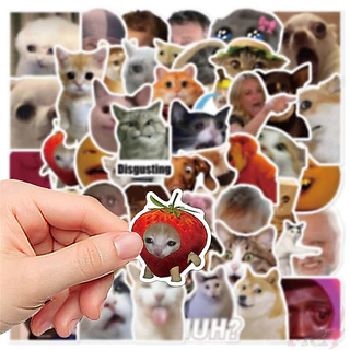 50ชิ้น/เซ็ต ❉ Kuso Funny MEME Emoji Art Series 01 สติ๊กเกอร์ ❉ แฟชั่น DIY สติ๊กเกอร์กันน้ํา Doodle สติ๊กเกอร์