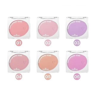 Odbo Iconic Powder Blush 4.2g โอดีบีโอ ไอโคนิค พาวเดอร์ บลัชออน OD1325 (1 ตลับ)
