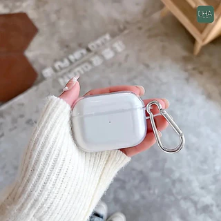 เคสสีใส สำหรับตัวเครื่อง Airpods 1/2/3 Airpods 4 / pro 3 / pro 2 gen1/gen2/3/4 ป้องกันการกระแทก ตกหล่น ไม่บาง ป้องกันได
