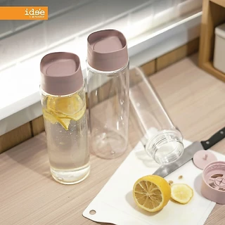 ide'e [แพค 3 ใบ] ขวดน้ำพลาสติก ฝาเปิด-ปิด อัตโนมัติ ความจุ 1,050 ml. PNP3502/11 Water Bottle