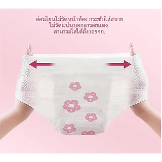 พร้อมส่ง MISECR ผ้าอนามัยแบบกางเกง Lis Sleeping Pants รุ่นบางเฉียบ2ชั้น และระบายอากาศ M/L/XL (3ชิ้น)